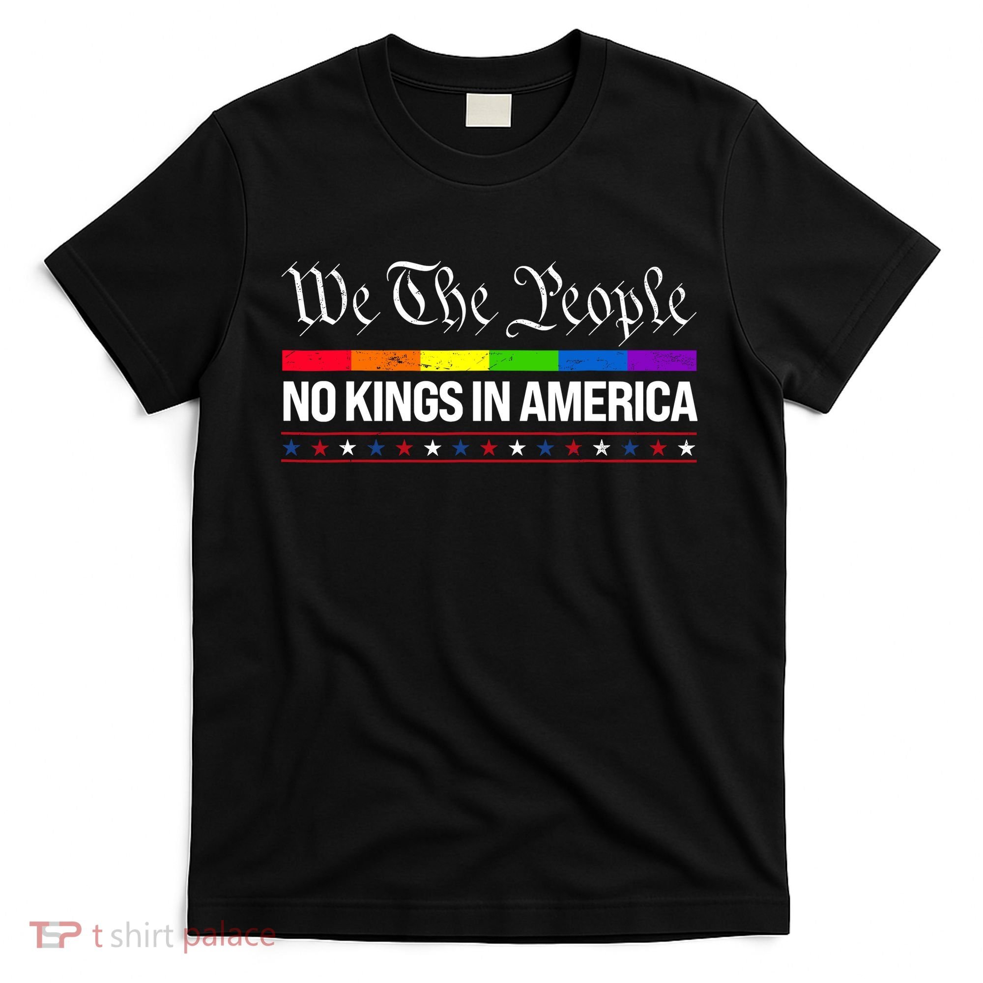 No Kings In America We The People Political T-Shirt