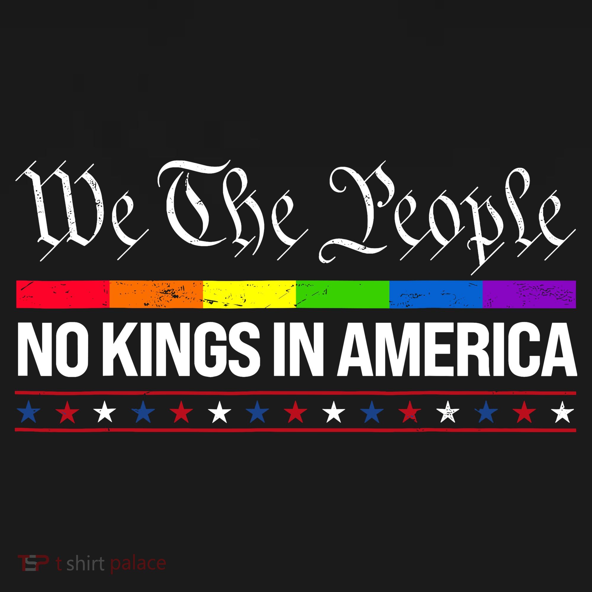No Kings In America We The People Political Women's Hoodie