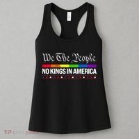 No Kings In America We The People Political Women's Tank Top thumb 3