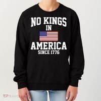 No Kings In America Since 1776 Women's Sweatshirt thumb 0
