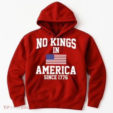 No Kings In America Since 1776 Hoodie
