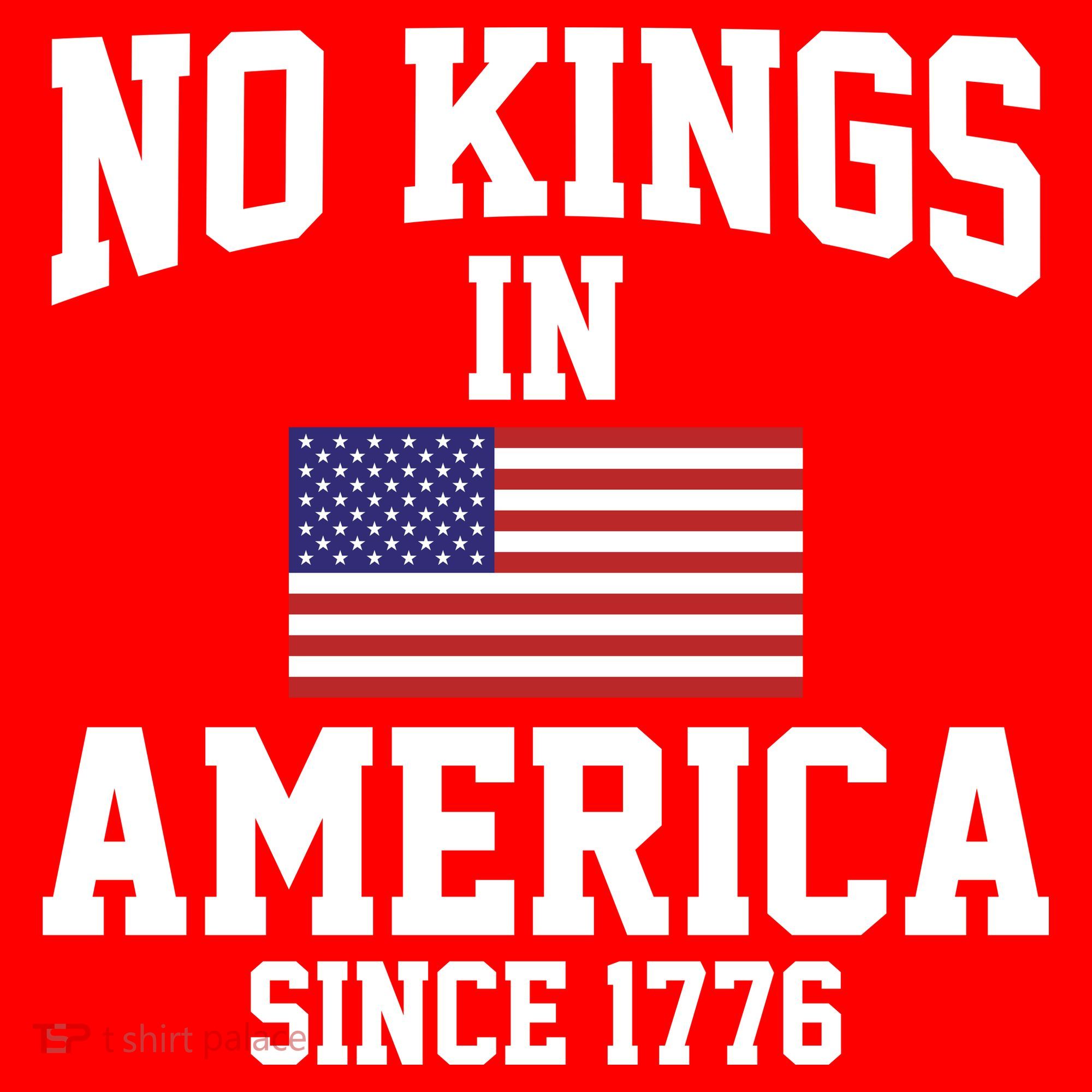 No Kings In America Since 1776 Mousepad
