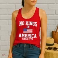No Kings In America Since 1776 Women's Tank Top thumb 2