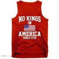 No Kings In America Since 1776 Tank Top thumb 0