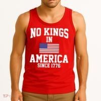 No Kings In America Since 1776 Tank Top thumb 3