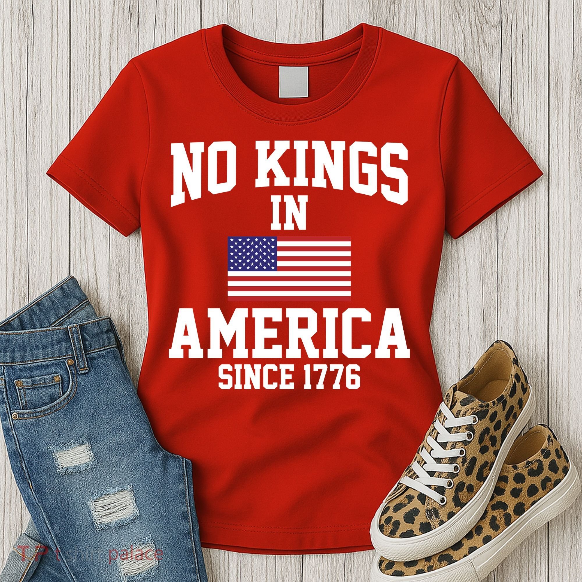 No Kings In America Since 1776 Women's T-Shirt