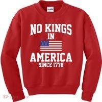No Kings In America Since 1776 Kids Sweatshirt thumb 0