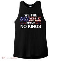 No Kings In America, Democracy, We The People Ladies PosiCharge Tri-Blend Wicking Tank thumb 0