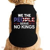 No Kings In America, Democracy, We The People Doggie Tank thumb 0