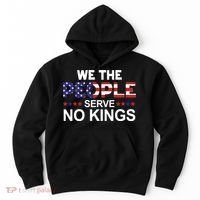No Kings In America, Democracy, We The People Hoodie thumb 0