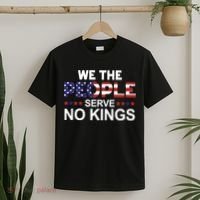 No Kings In America, Democracy, We The People T-Shirt thumb 2