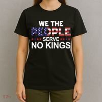 No Kings In America, Democracy, We The People T-Shirt thumb 4