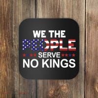 No Kings In America, Democracy, We The People Coaster thumb 0