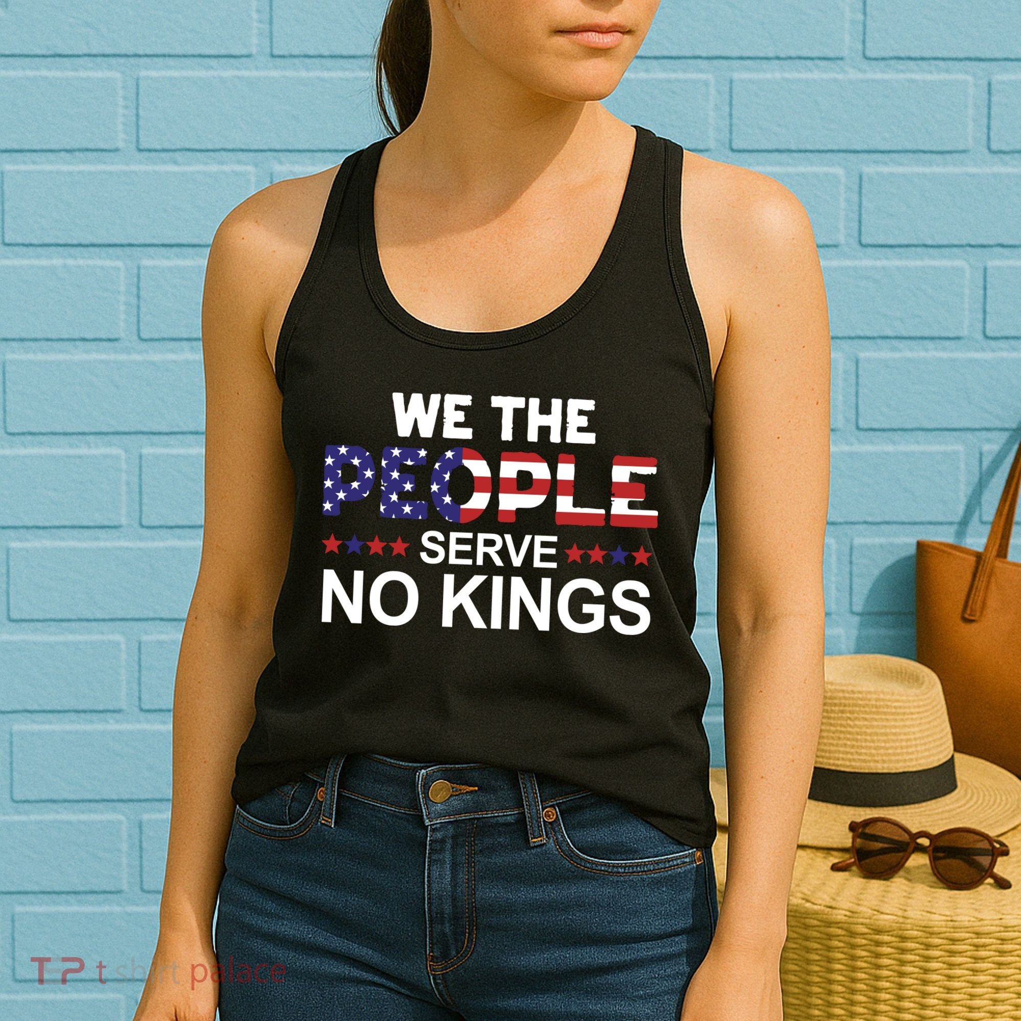 No Kings In America, Democracy, We The People Women's Tank Top
