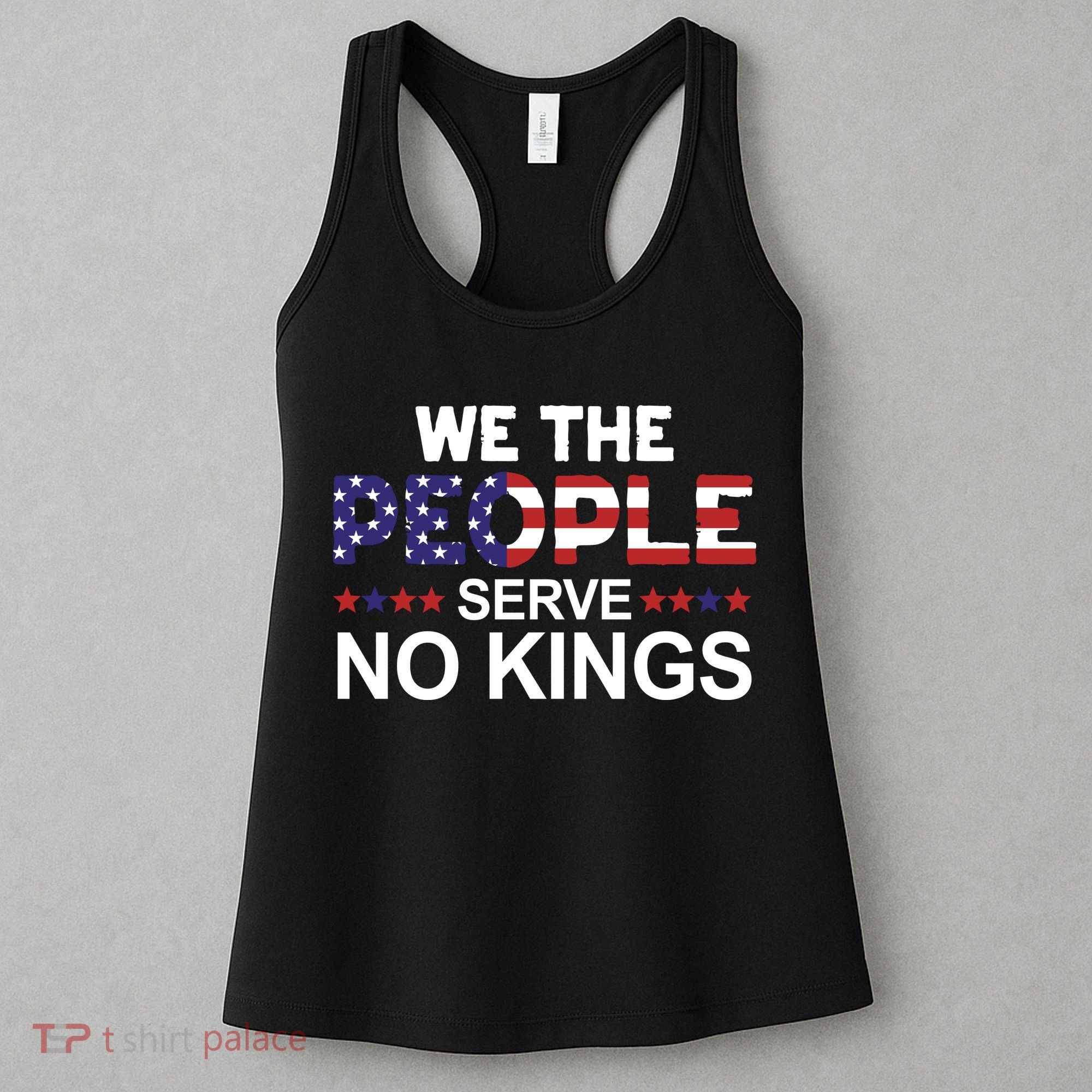 No Kings In America, Democracy, We The People Women's Tank Top