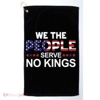 No Kings In America, Democracy, We The People Golf Towel thumb 0