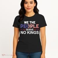 No Kings In America, Democracy, We The People Women's T-Shirt thumb 4