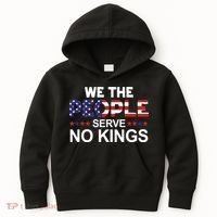 No Kings In America, Democracy, We The People Kids Hoodie thumb 0