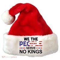 No Kings In America, Democracy, We The People Santa Hat thumb 0