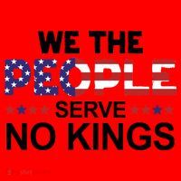No Kings In America, Democracy, We The People Santa Hat thumb 1