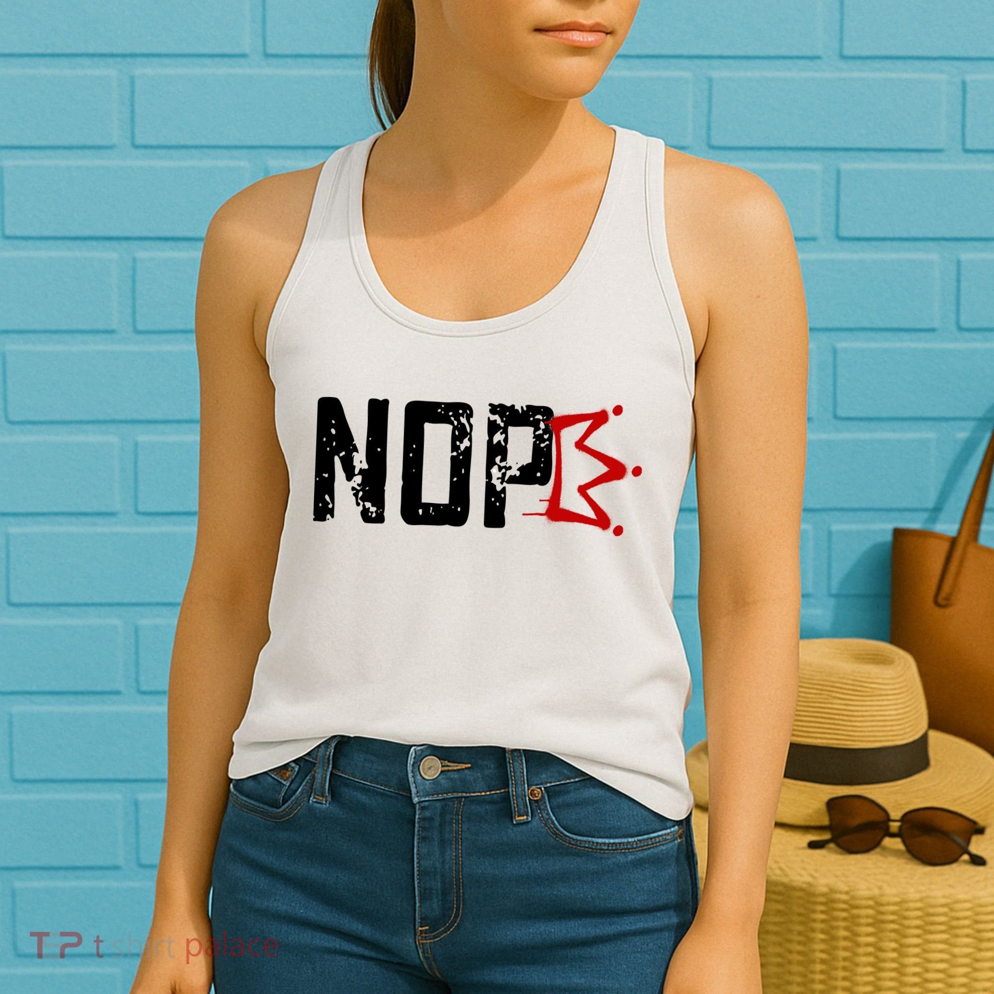 No Kings In America Protest Women's Tank Top