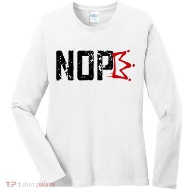 No Kings In America Protest Women's Long Sleeve Shirt