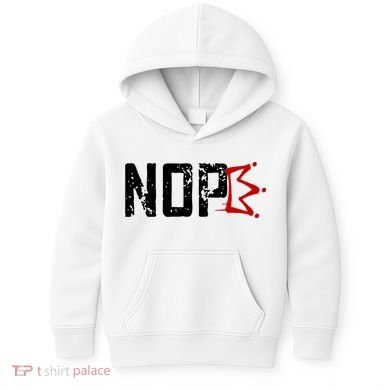 No Kings In America Protest Kids Hoodie