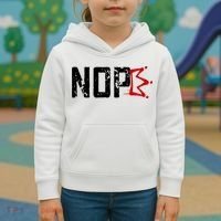 No Kings In America Protest Kids Hoodie thumb 3