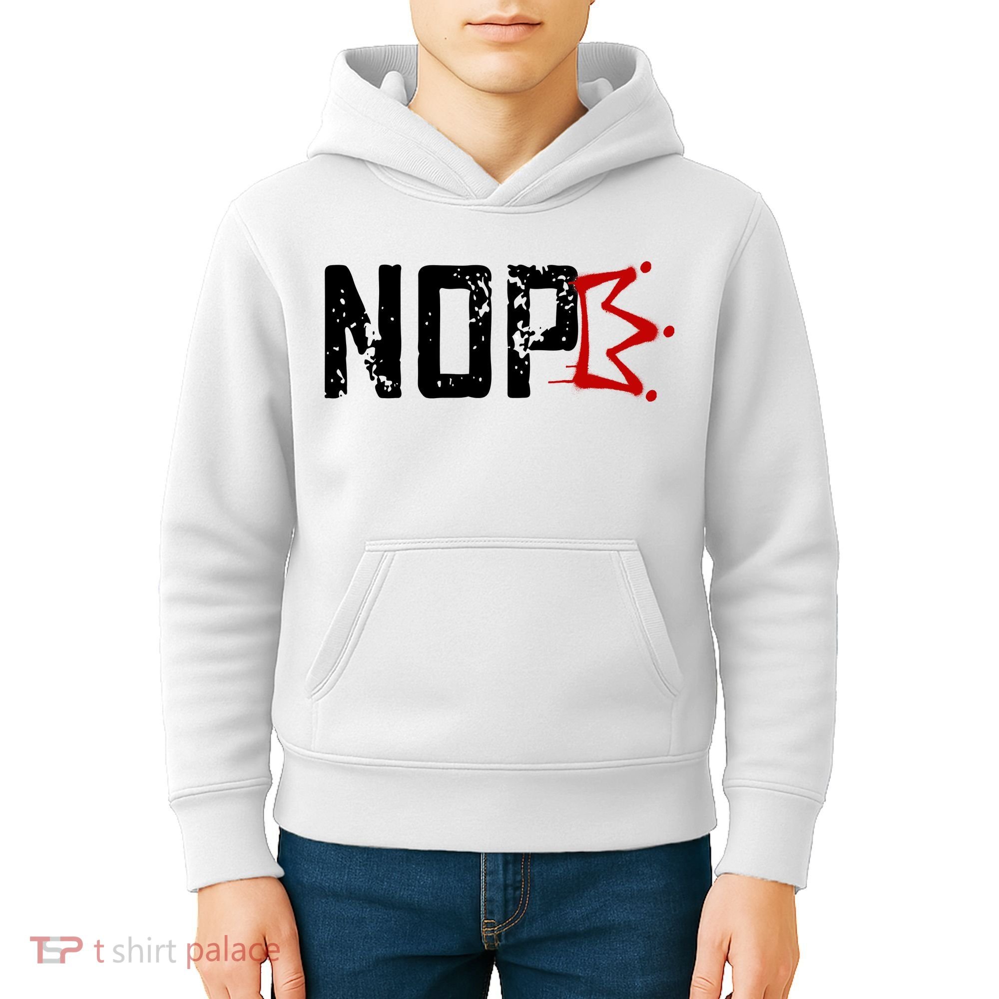 No Kings In America Protest Kids Hoodie