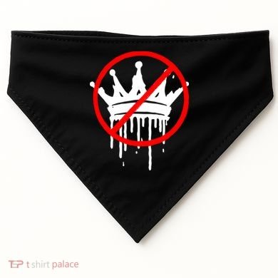 No Kings In America Pro Democracy Anti Monarchy Oligarchy USA-Made Doggie Bandana