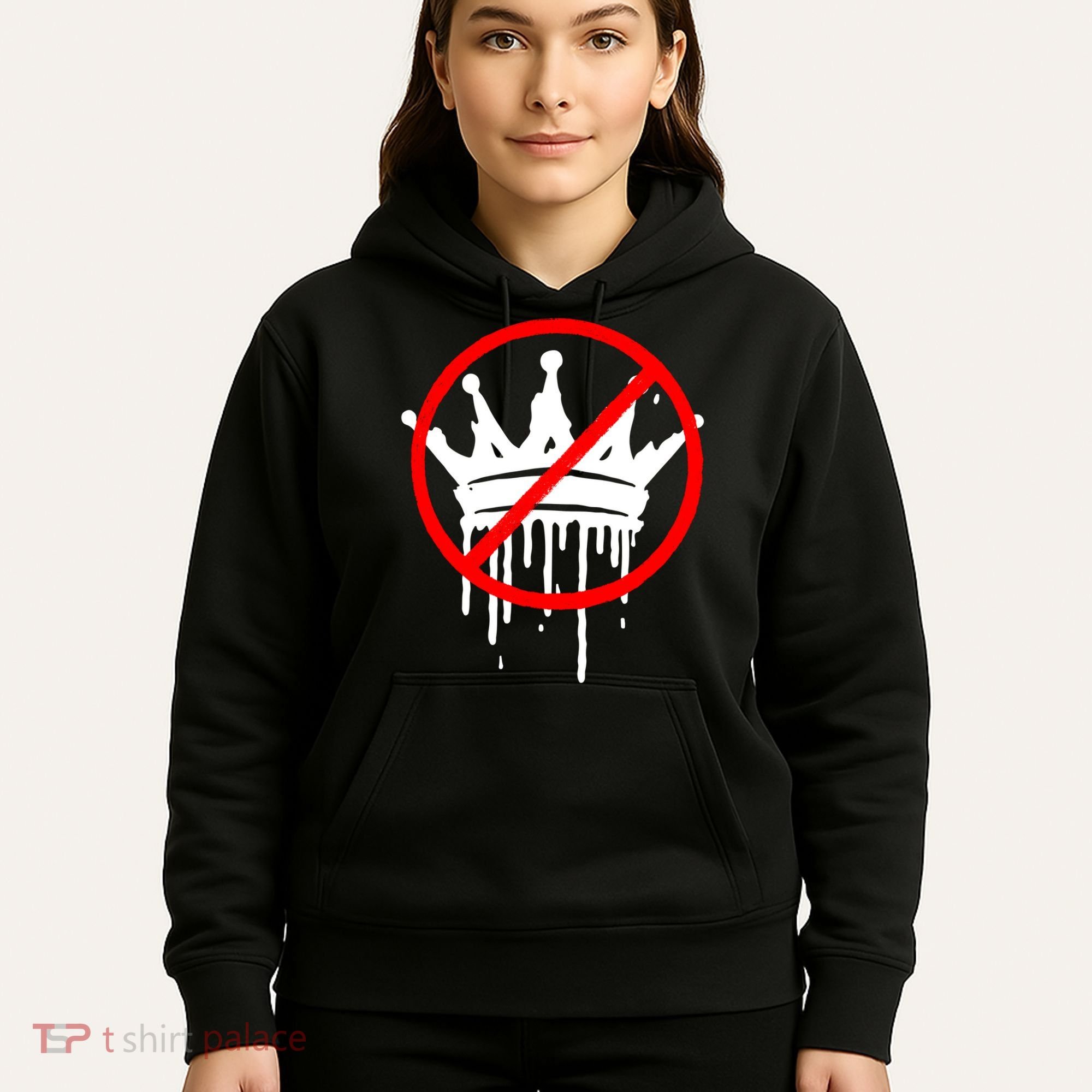 No Kings In America Pro Democracy Anti Monarchy Oligarchy Hoodie