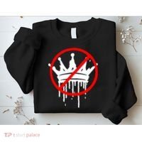 No Kings In America Pro Democracy Anti Monarchy Oligarchy Sweatshirt thumb 2