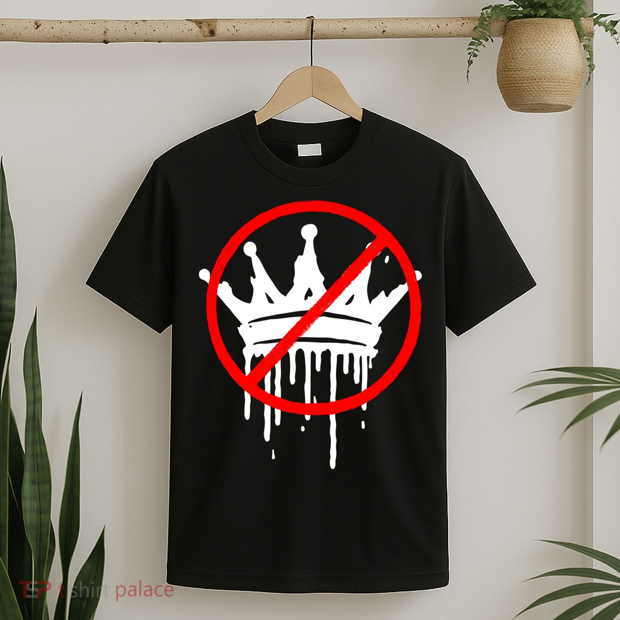 No Kings In America Pro Democracy Anti Monarchy Oligarchy T-Shirt