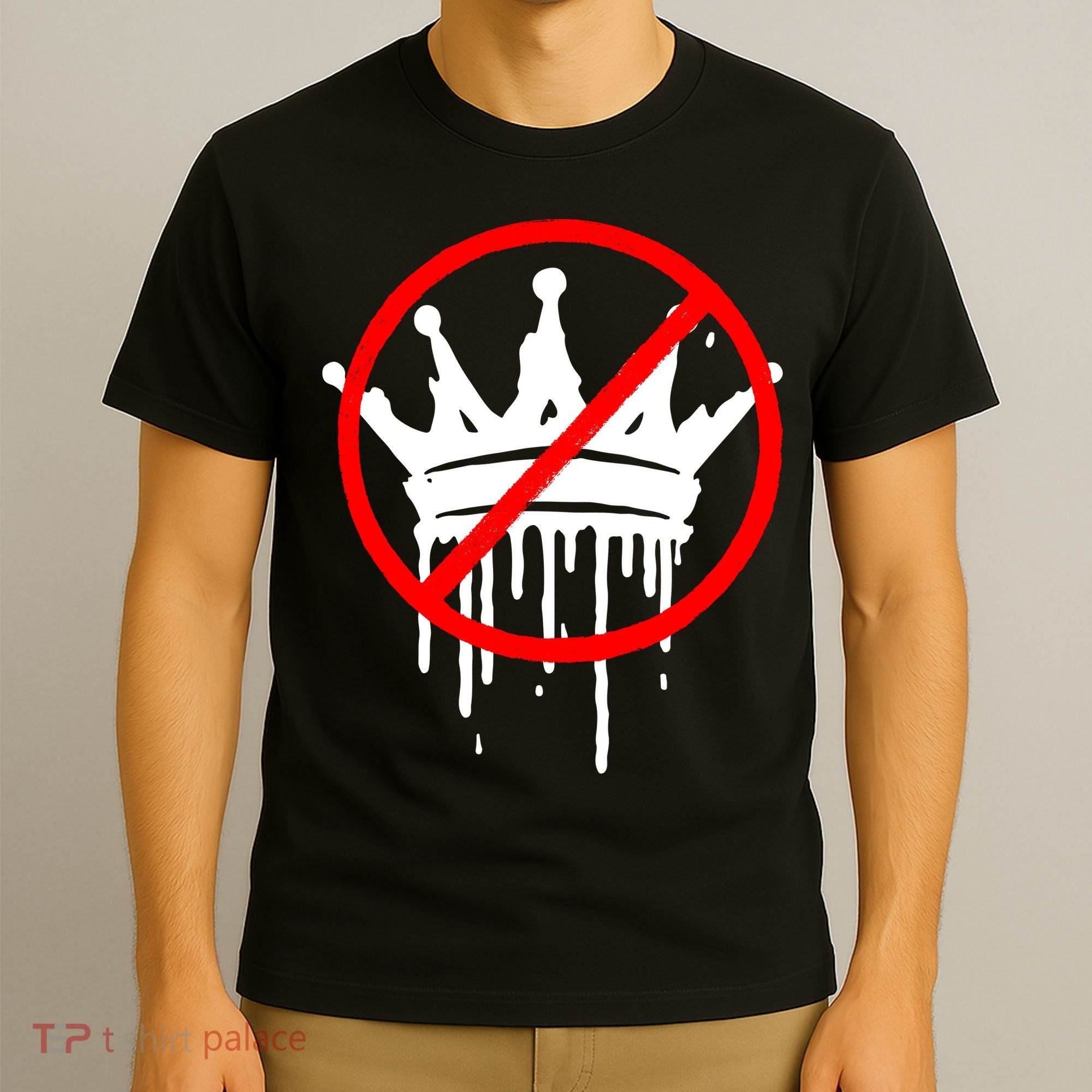 No Kings In America Pro Democracy Anti Monarchy Oligarchy T-Shirt