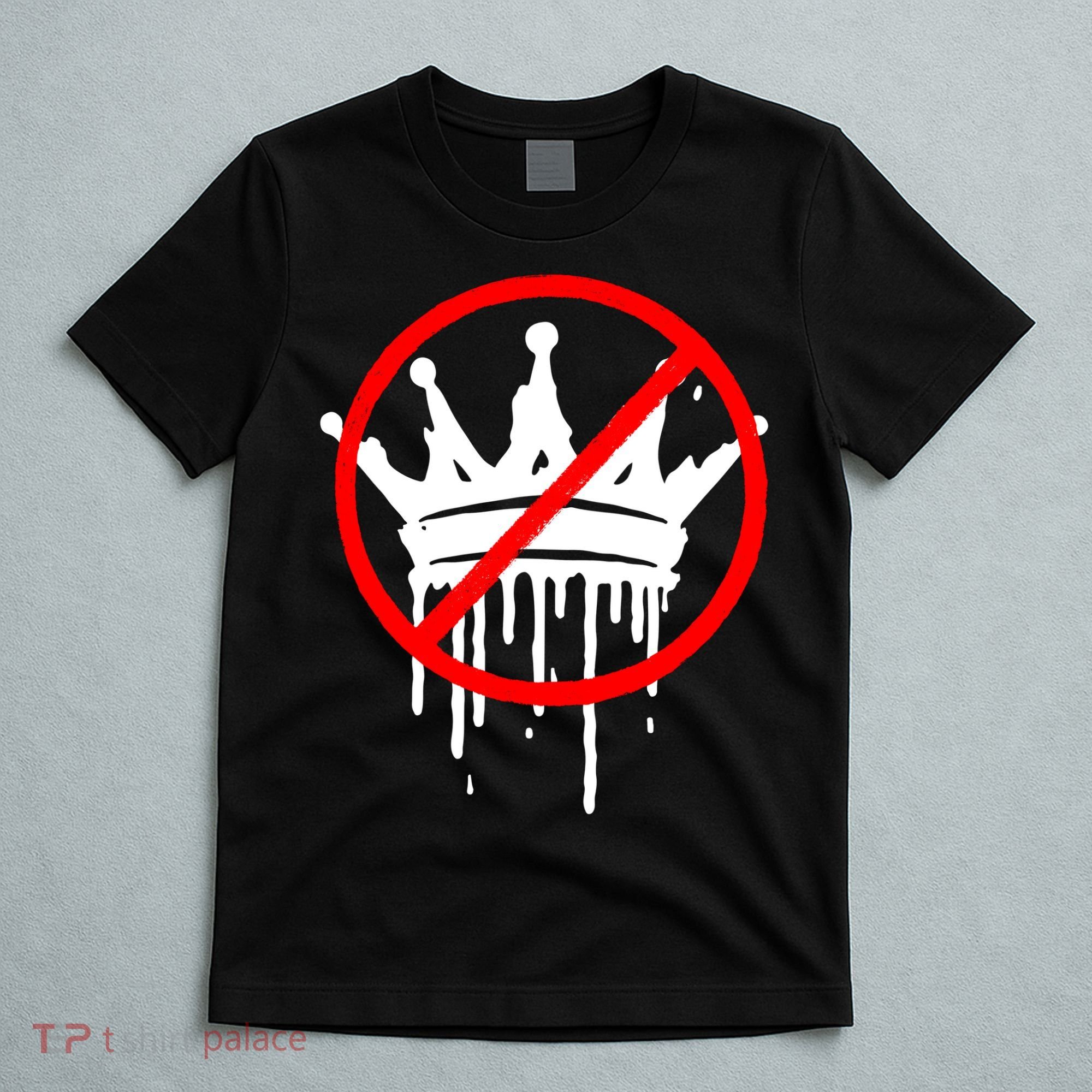 No Kings In America Pro Democracy Anti Monarchy Oligarchy T-Shirt