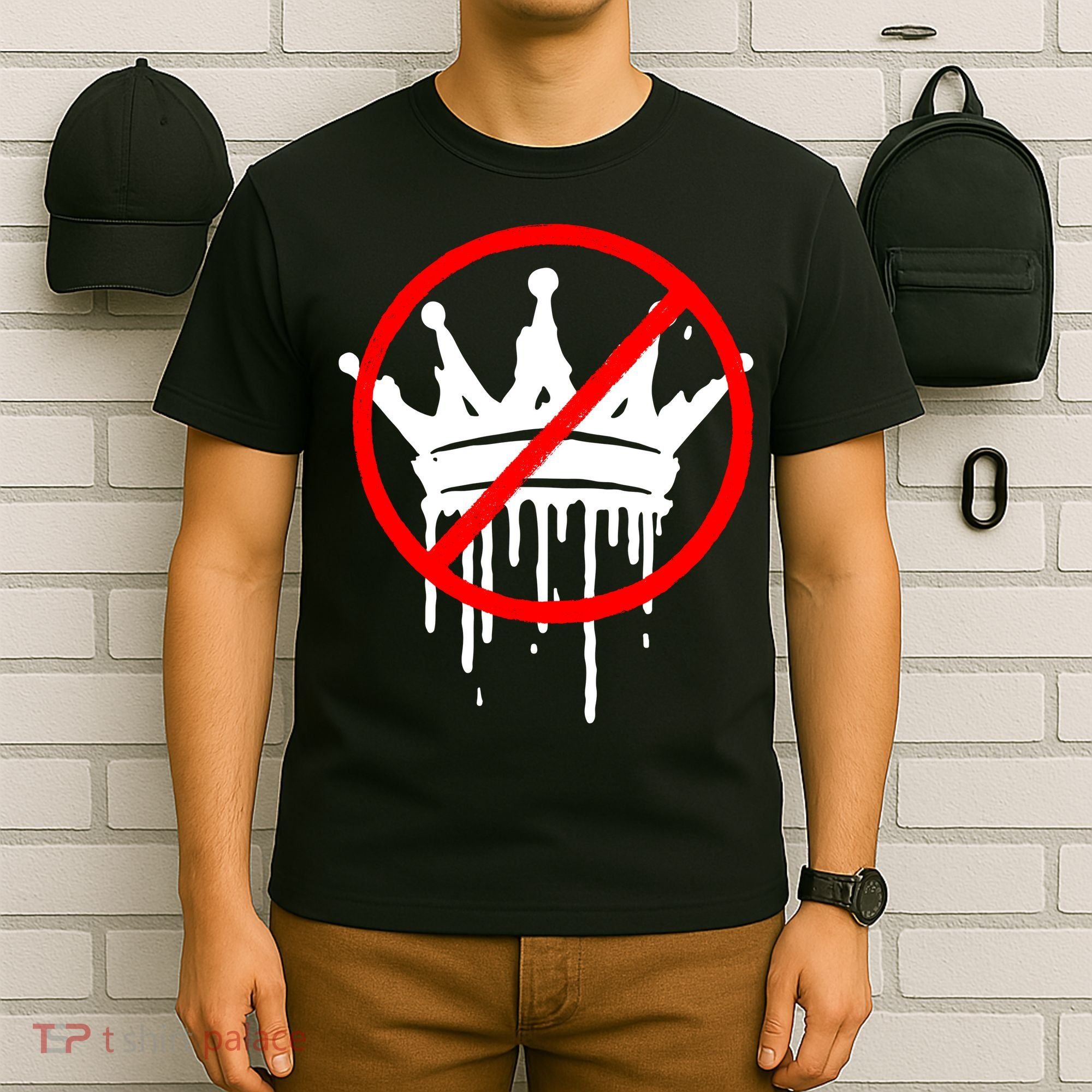 No Kings In America Pro Democracy Anti Monarchy Oligarchy T-Shirt