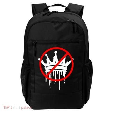 No Kings In America Pro Democracy Anti Monarchy Oligarchy Backpack