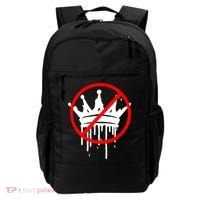 No Kings In America Pro Democracy Anti Monarchy Oligarchy Backpack thumb 0