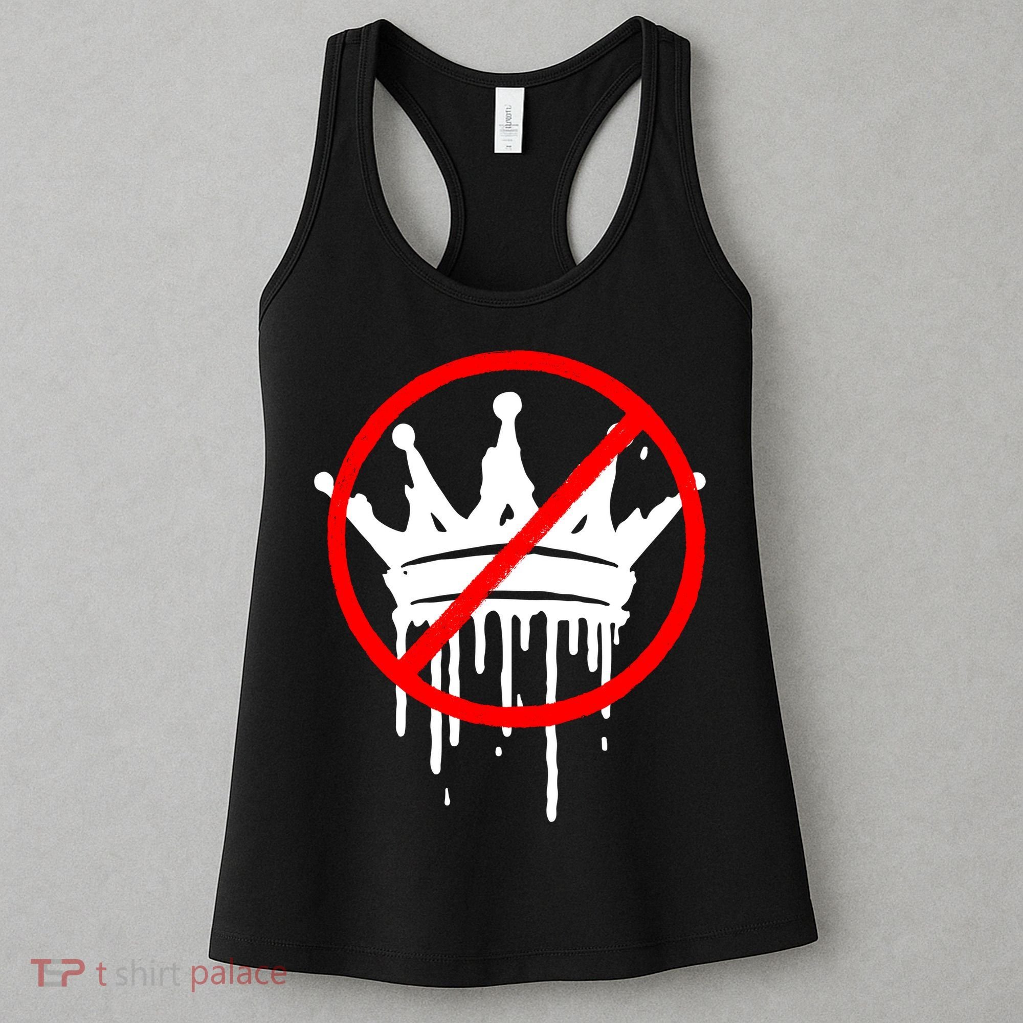 No Kings In America Pro Democracy Anti Monarchy Oligarchy Women's Tank Top