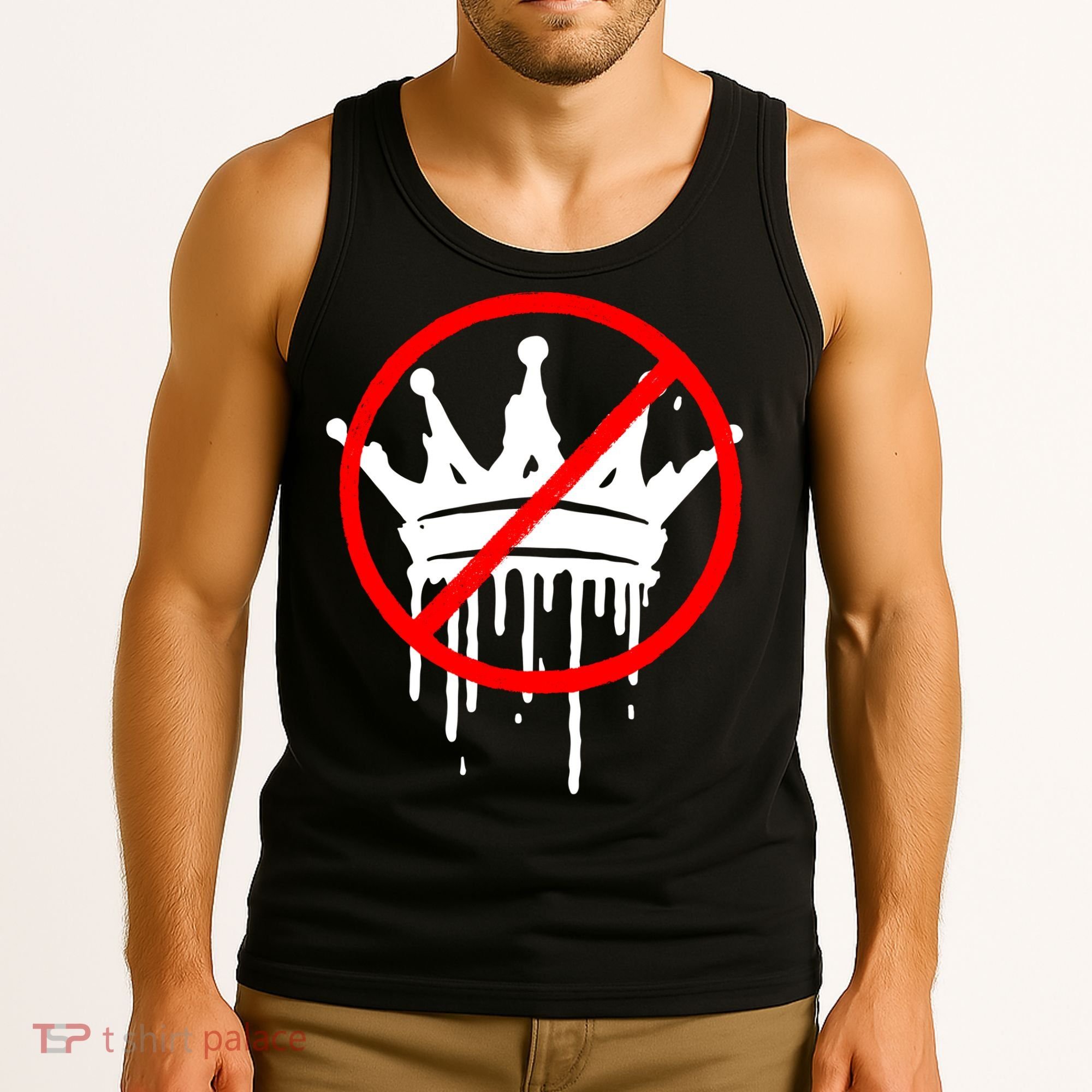 No Kings In America Pro Democracy Anti Monarchy Oligarchy Tank Top