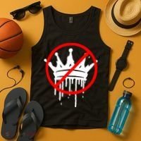 No Kings In America Pro Democracy Anti Monarchy Oligarchy Tank Top thumb 4