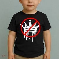 No Kings In America Pro Democracy Anti Monarchy Oligarchy Toddler T-Shirt thumb 2