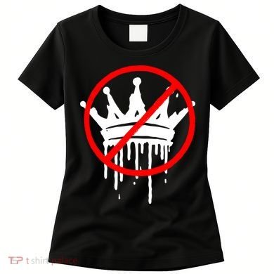 No Kings In America Pro Democracy Anti Monarchy Oligarchy Women's T-Shirt
