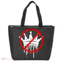 No Kings In America Pro Democracy Anti Monarchy Oligarchy Tote Bag thumb 0