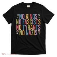 No Kings In America No Fascists We The People Political T-Shirt thumb 0