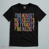 No Kings In America No Fascists We The People Political T-Shirt thumb 5