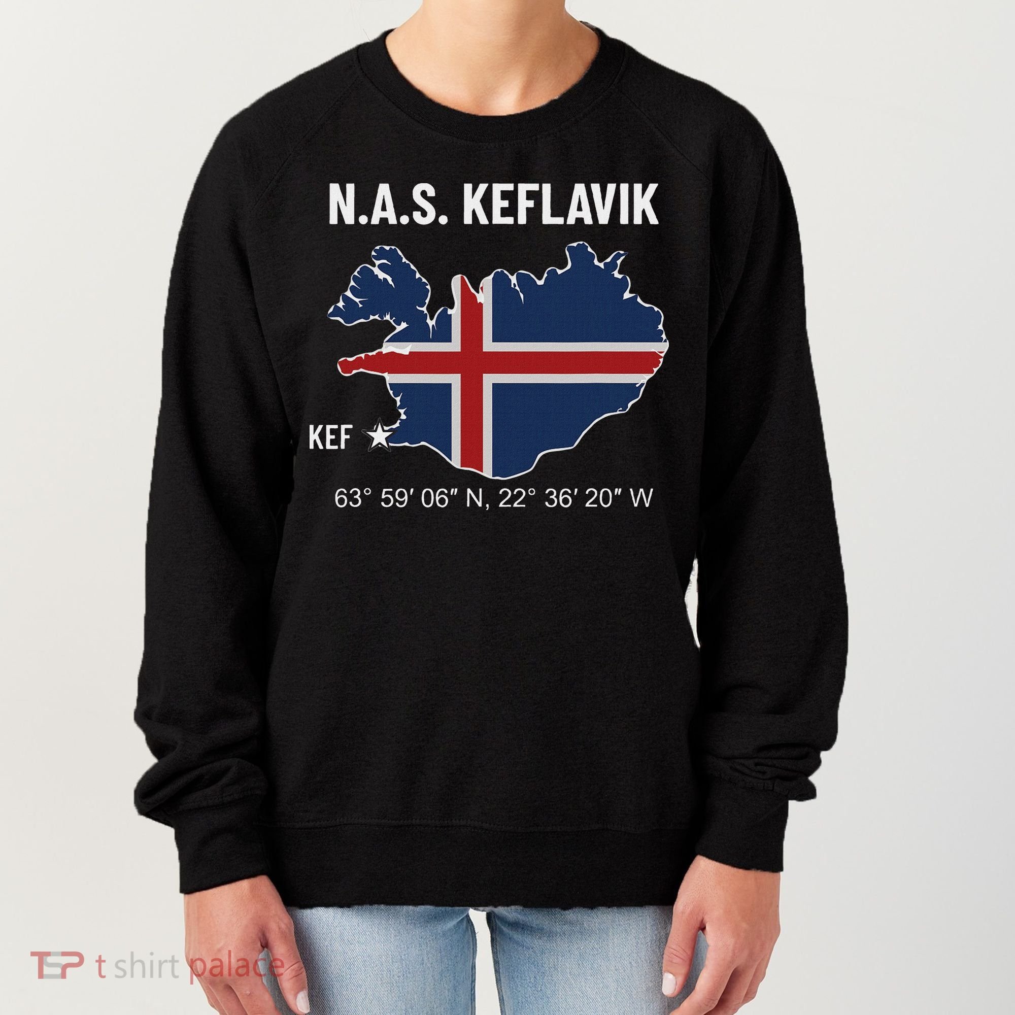 Nas Keflavik Iceland Women's Sweatshirt