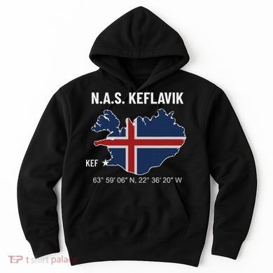 Nas Keflavik Iceland Hoodie