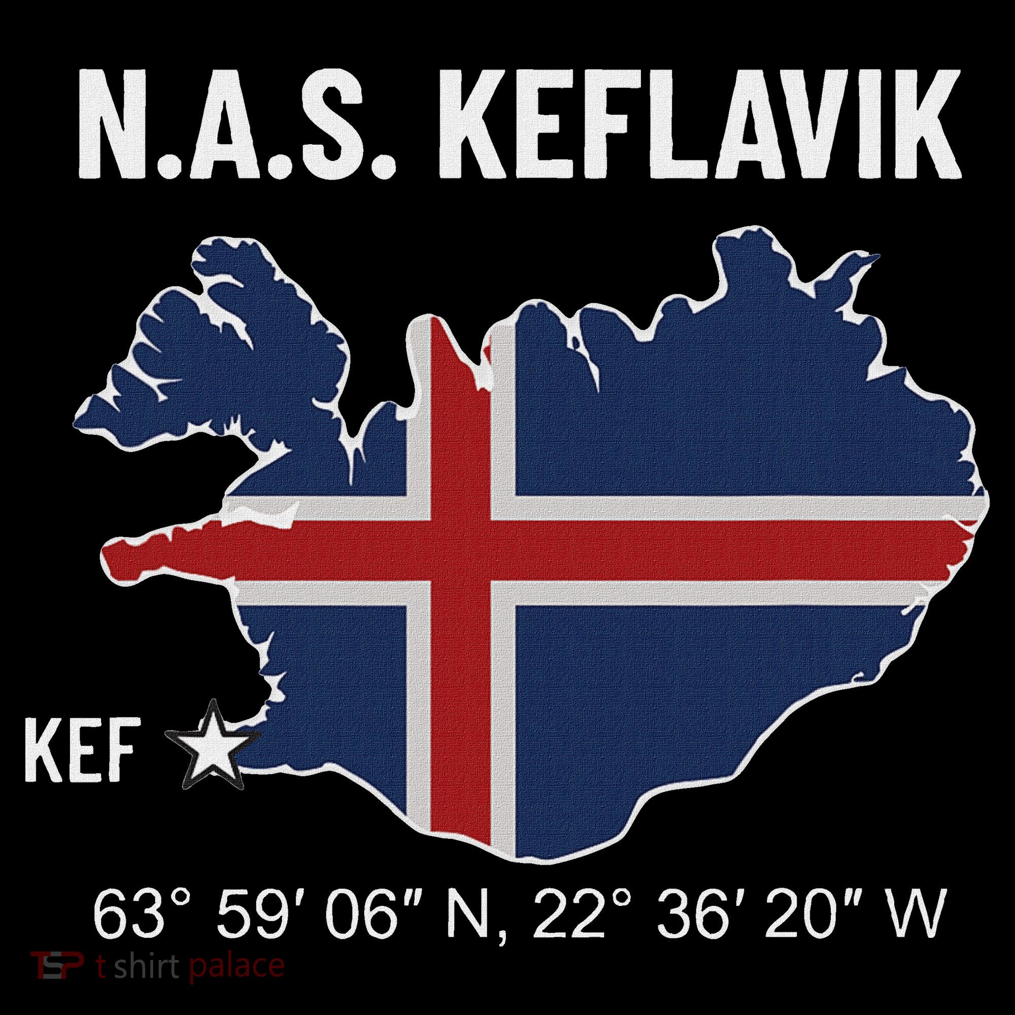 Nas Keflavik Iceland T-Shirt