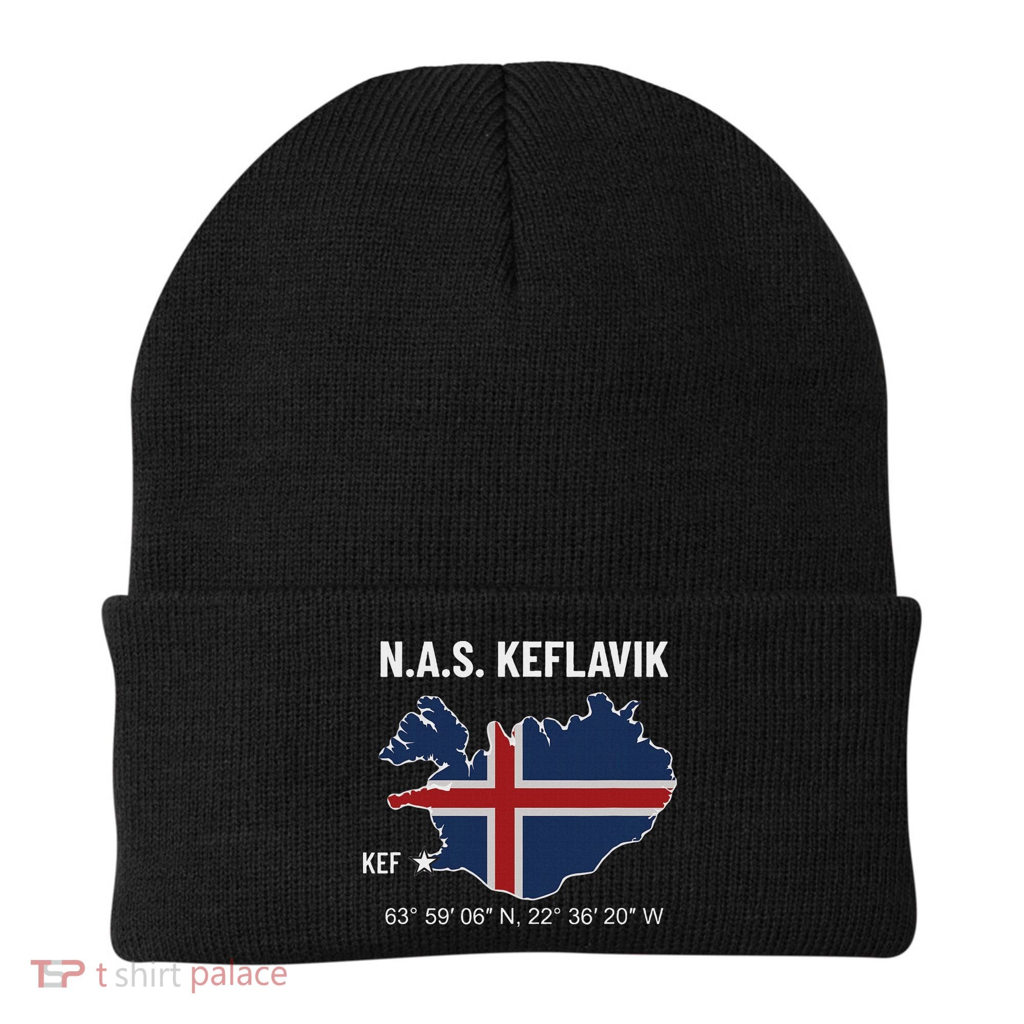 Nas Keflavik Iceland Beanie